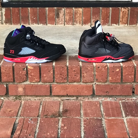 Air Jordan Retro 5 Satin Bred Sz 9 - Picture 9 of 12